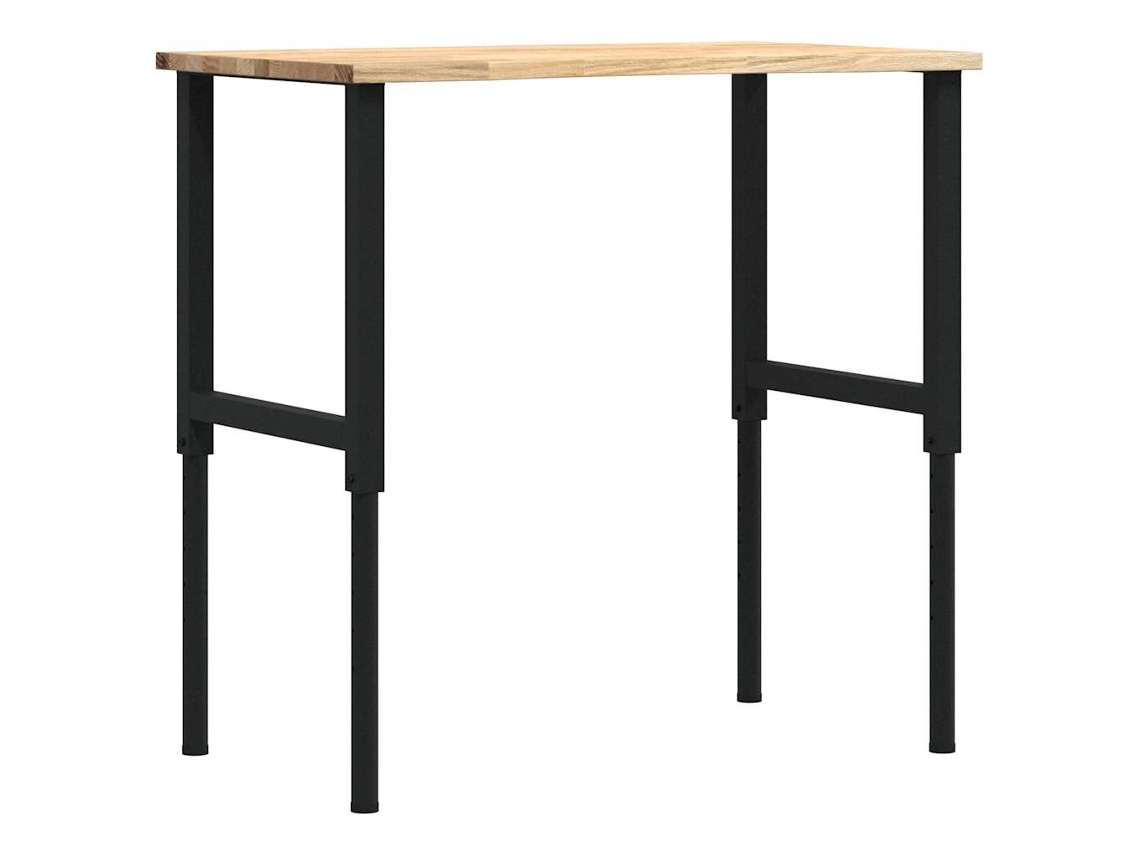 Bancada de trabalho VIDAXL Marrom Oak Wood (100 x 60 x (71.5-98) cm)