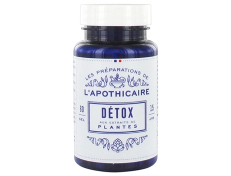 LES PRÉPARATIONS DE L'APOTHICAIRE Detox 60 Cápsulas