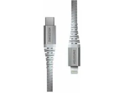 Cabo SWISSTEN Aramid USBC-Lightn (1.5 M - Branco)