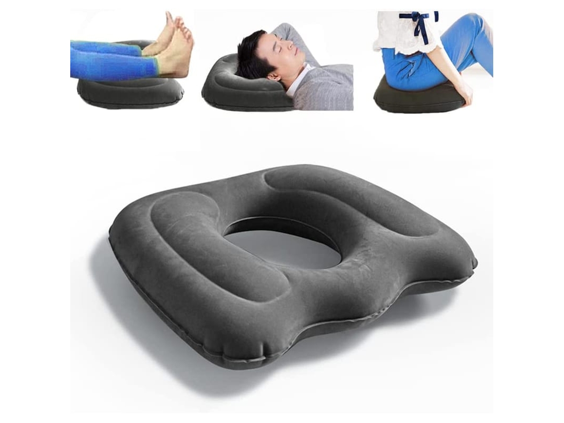 Cojin Inflável Para Assento Donut, Almofada Portátil Para Hemorróidas: Almofada Anti-esbole, Respirável E Confortável