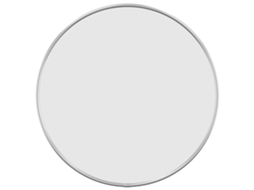 Wall Mirror, Wall Mirrors Vidaxl Prateado Vidro (ø 40 Cm)