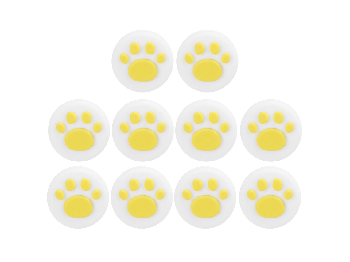 Capas De Silicone Para Joystick Switch Com Design De Pata De Gato
