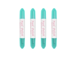 Caneta Corretora Removedora De Esmalte Caneta Escultura Artística Para Unhas Com Duas Pontas Azul ZMDECQNA 4 Un