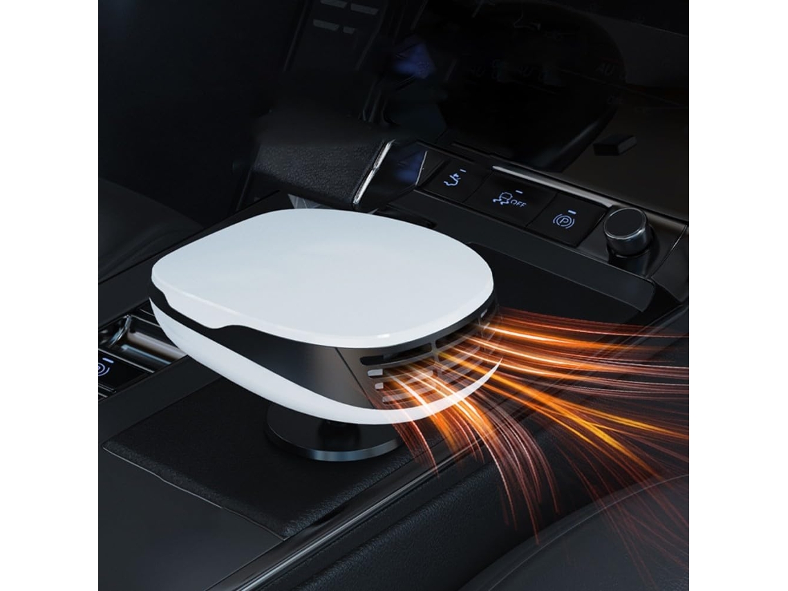 Ventilador Portátil Para Carro 12v - Descongelamento Rápido Com