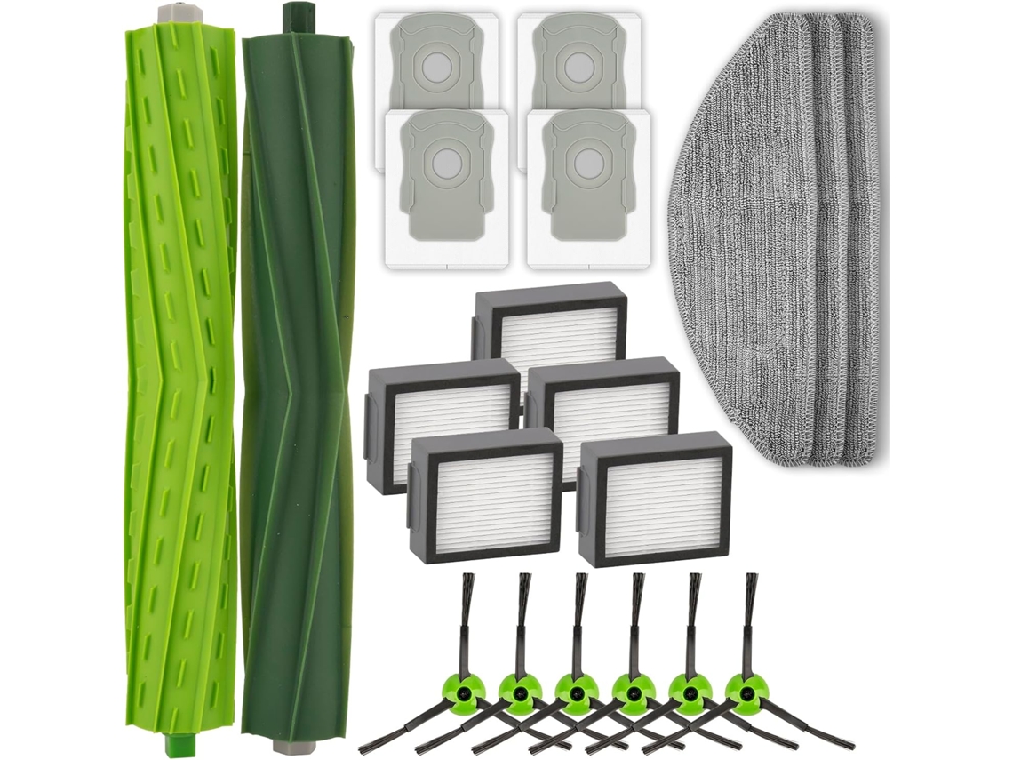 Kit De Substituição Para Irobot I5 I5+ J5 J5+ Acessórios Para Aspirador Robô (20 Peças) Cuich