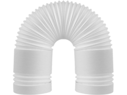Mangueira Flexível De 130mm 1, 5m Para Ar Condicionado | Mangueira Extensível Exaustão De Portátil Com Rosca Ccw E Coifa