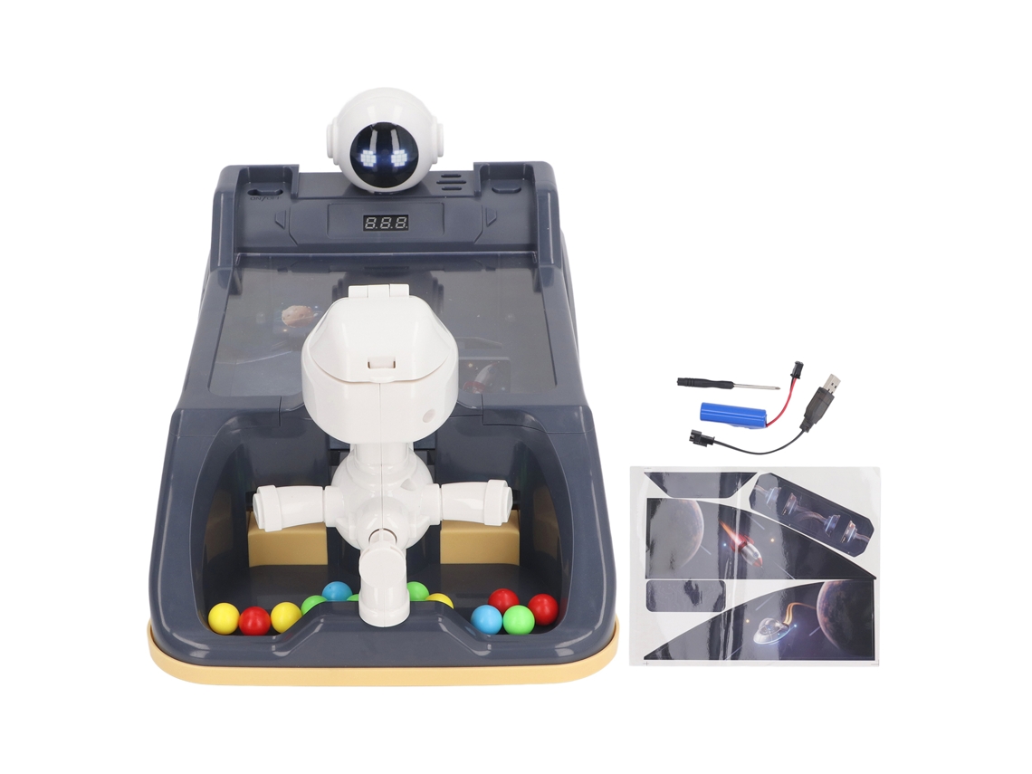 Máquina De Pinball Infantil Eletrônica Com Pontuação Para Mesa E Desktop Portátil Abs