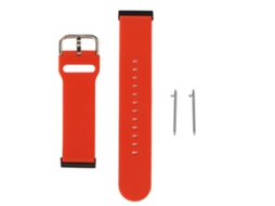Pulseira de Silicone Ajustável para Suunto7, Spartan Hr Baro e D5i Vermelha