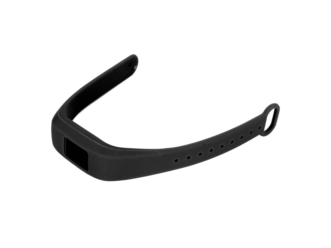 Cinto De Relógio Silicone Garmin Vivofit3 Preto Ajustável