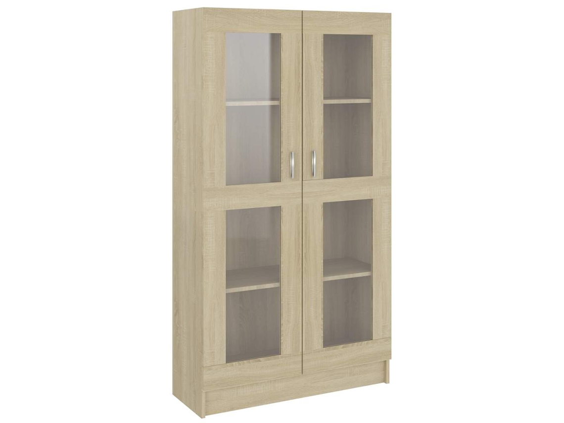 Vitrine Exclusiva Madeira Derivados Carvalho Sonoma MAISON EXCLUSIVE