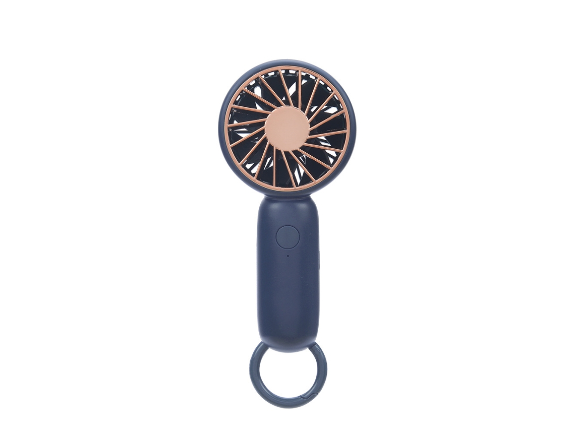 Mini Ventilador Portátil De Mão, Ventilador De Mesa Usb Pessoal, Ventilador De Mão Azul
