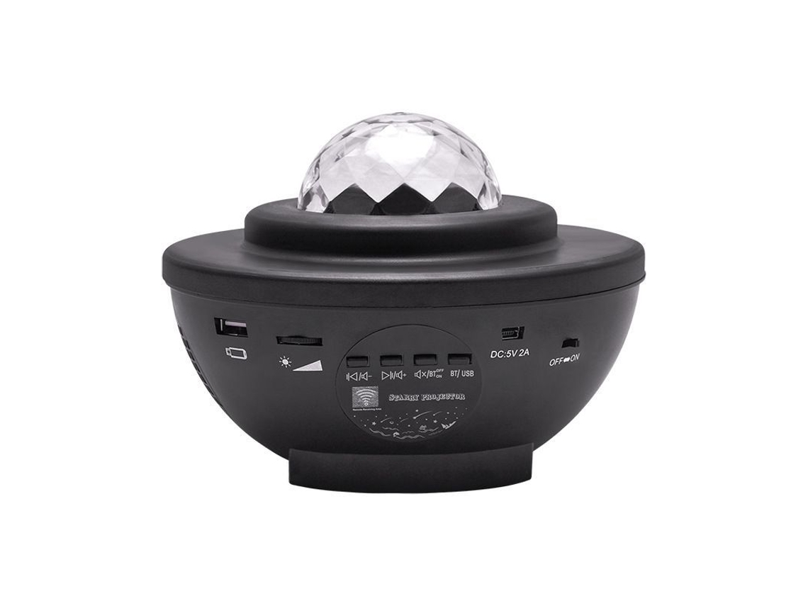 Projetor De Céu Estrelado Led Com Bluetooth Modos De Luz Brilho Ajustável Para Presente
