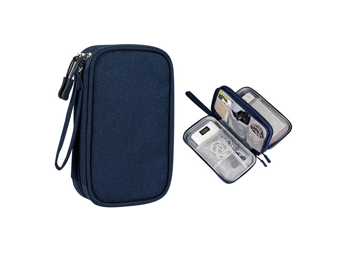 Saco De Armazenamento Para Acessórios Digitais (armazenamento De Duas Camadas, Proteção Contra Poeira)