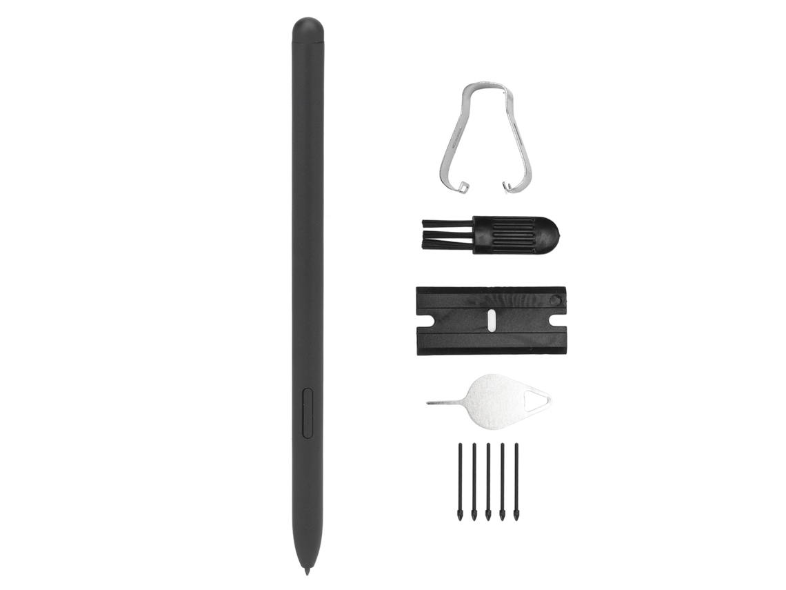 2026zentro-caneta Estilo Para Samsung Tab Sm T870 T875 T970 T976 Com 5 Pontes Sensibilidade Alta Preto