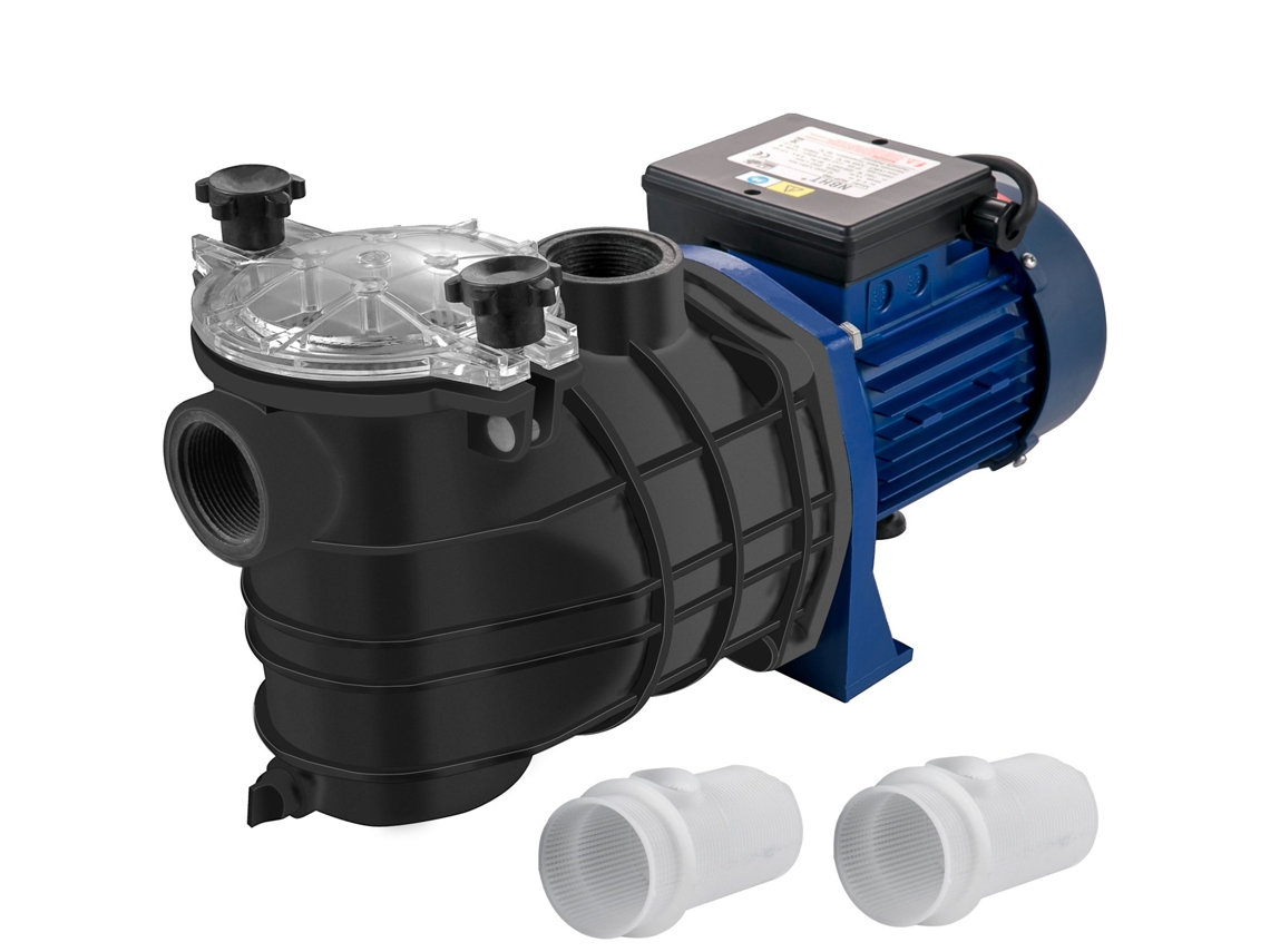 Bomba de Piscina de 1 Hp 15.000 L/H 750 W Dentro/Acima Do Solo VEVOR