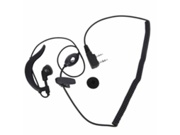Fone de Ouvido para Rádio Walkie talkie EOOCOO (com Microfone, Ajustável)