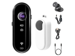 Mini Câmera Full HD com Mãos Livres para Fotografia e Gravação de Vídeo TAISHENGDA