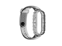 Pulseira Universal Integrada Em Tpu Para Xiaomi Mi Band 6 E 5 / Amazfit Band 5 (transparente)