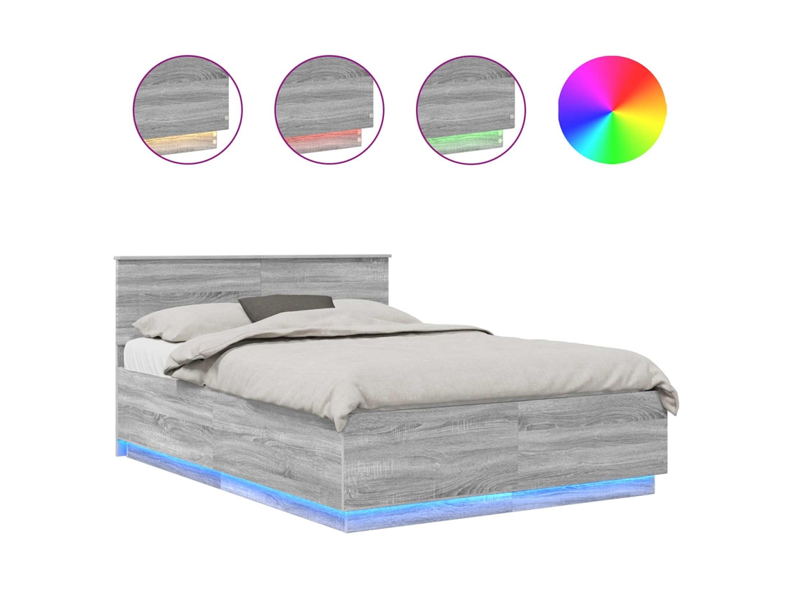 Estrutura de Cama com Cabeceira MAISON EXCLUSIVE (100x200 cm)