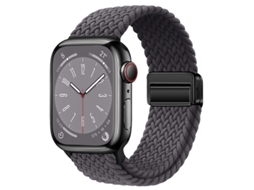 Bracelete Para Apple Watch 38/40/41/42mm Cinza Cuich