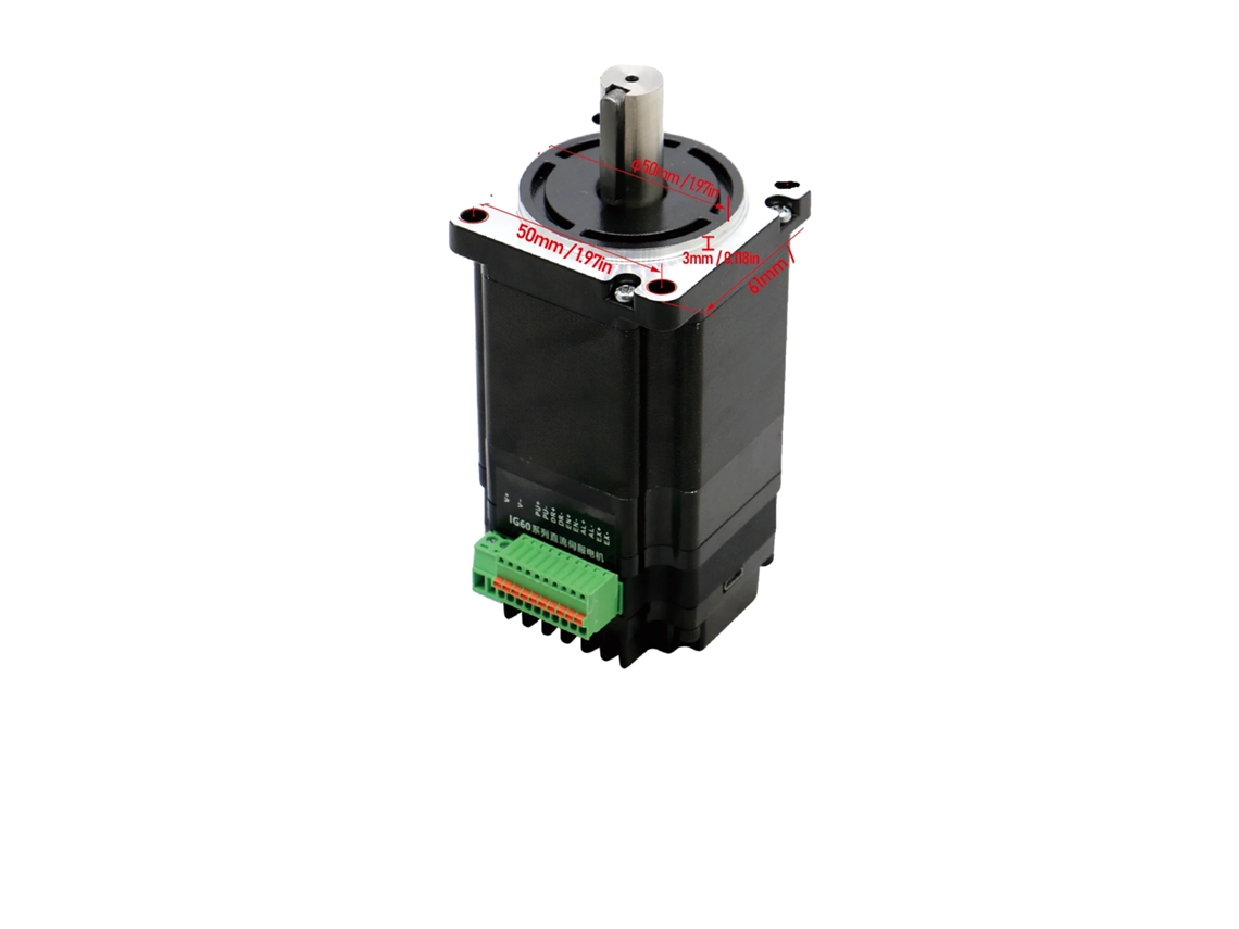 Motor Servo, Compatibilidade Nema 23 e Nema 24, 3000 Rpm, Nema24 200w OEM