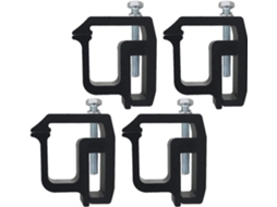 Conjunto De 4 Clipes De Fixação Em Liga Metálica Para Toldo/camping/cobertura De Caminhão