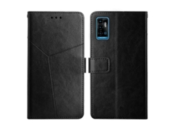 Capa De Couro Flip Horizontal Com Costura Y Para Zte Blade A51
