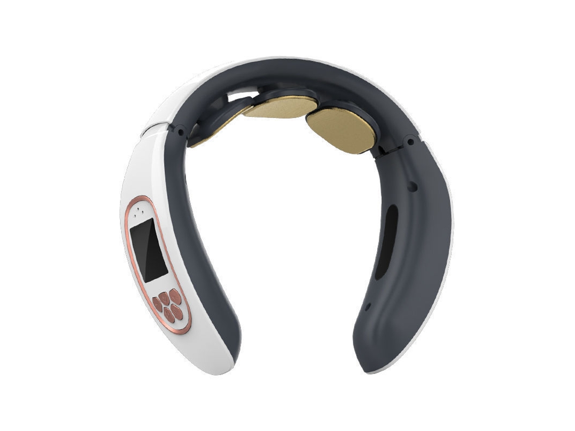 Massageador Elétrico Branco Para Pescoço E Corpo, Shou