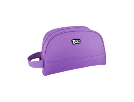 Bolsa redonda Bits Amp-bobs violeta 26x15x12 cm