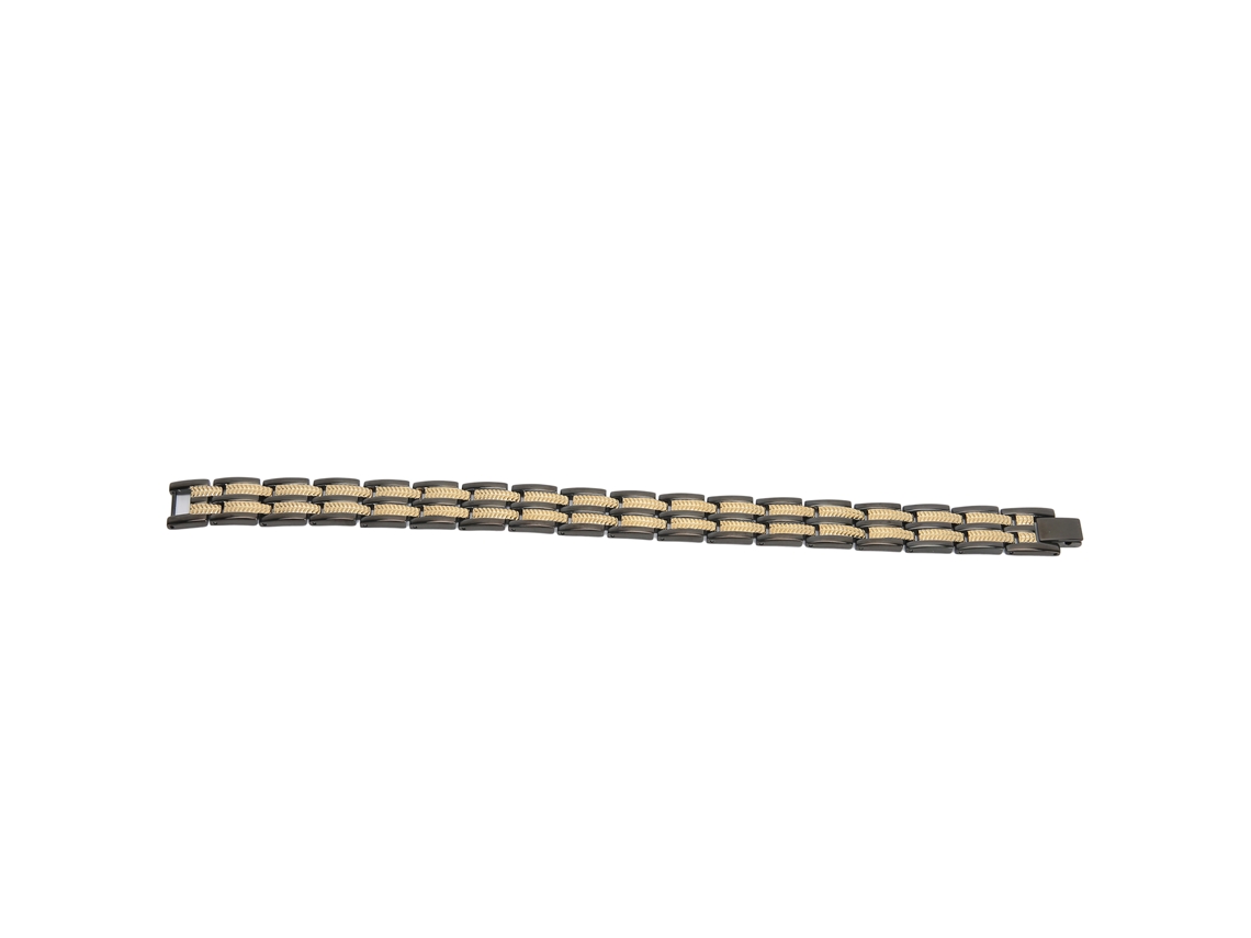 KOFIHETY Pulseira magnética de aço inoxidável para alívio da dor. Terapia magnética para homens e mulheres para cuidados de saúde.