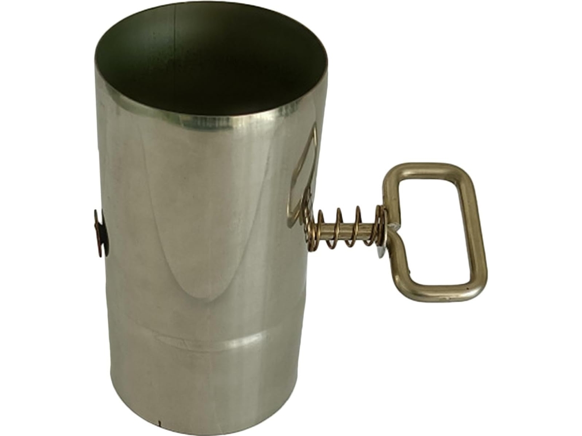 Chaminé Ajustável Em Aço Inoxidável Prateado