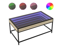 Coffee Table, Coffee Tables Vidaxl Marrom Madeira Processada (90 X 50 X 41 Cm)