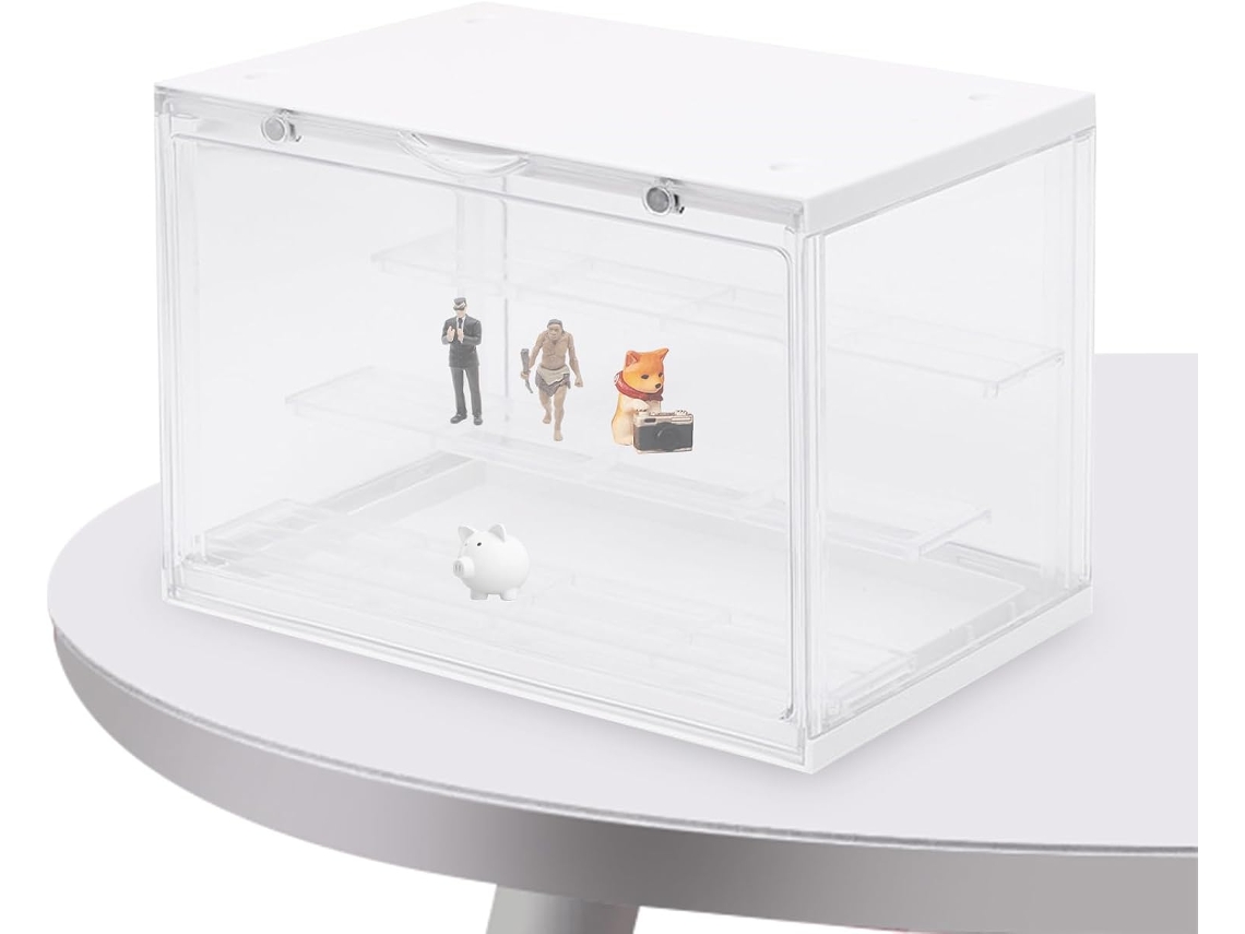 Vitrine Para Estatuetas, Suporte De Exibição À Prova De Poeira |