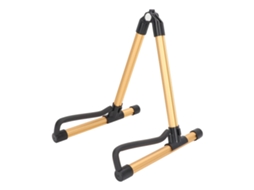 Lurelia Suporte Para Guitarra De Metal Dobrável Ajustável Dourado