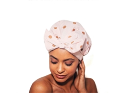 Touca De Banho Feminina, Impermeável Com Laço, Reutilizável, Multifuncional, Ideal Para Banheiro E Para Repelir Manchas De Pó