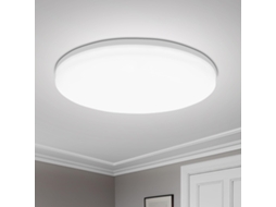 Luminária de Teto Led Redonda Moderna , com Fonte de Alimentação Ca. MDUG (branco Frio, 15 Cm, 18 W)