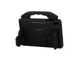 Capa Para Tablet Lenovo Tab M10 Hd 2ª Geração Tb-x306x/f/n 2020 Em Eva Resistente A Impactos Com Suporte Para Polegar (preta)