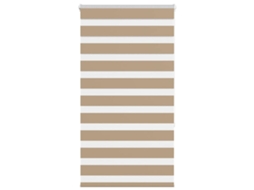 Vidaxl Cortina De Zebra 85x150 Cm Largura Do Tecido 80,9 Cm Poliéster