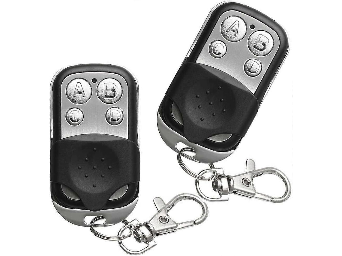 Controle Remoto Para Porta De Garagem, 2 Unidades, 433 Mhz, Controle Remoto Universal Para Abridor De Porta De Garagem, Controle Remoto Para Gara