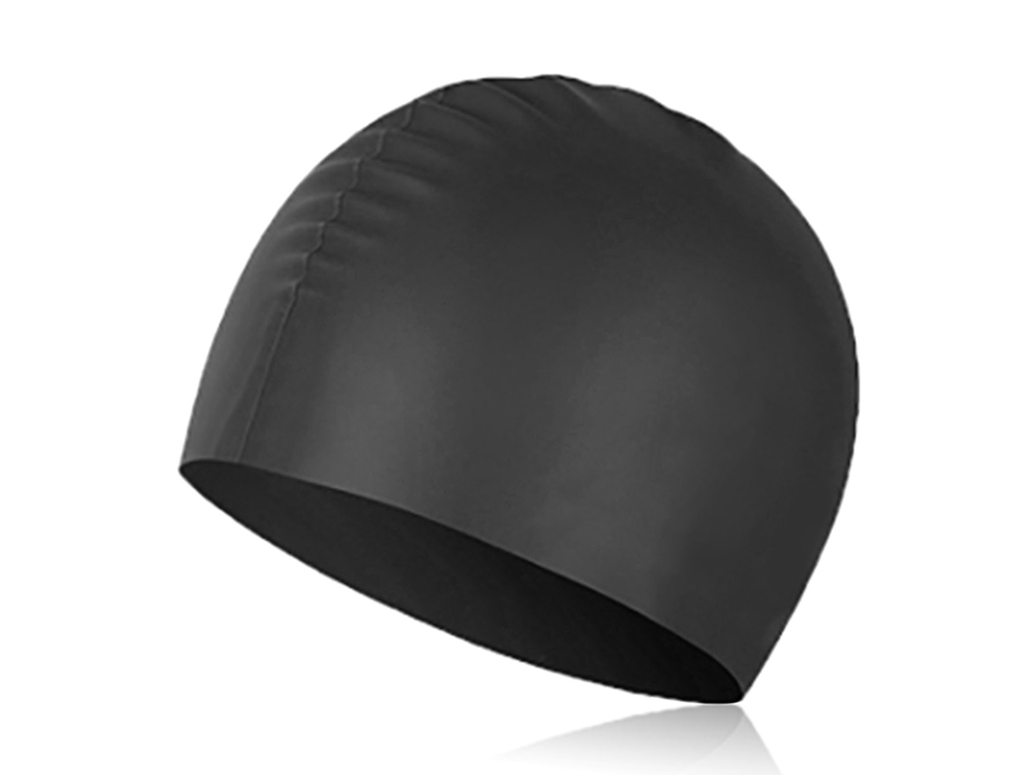 Boné de natação Business, silicone, para cabelo longo, mulheres, homens, crianças, protetor de ouvido S/MARCA
