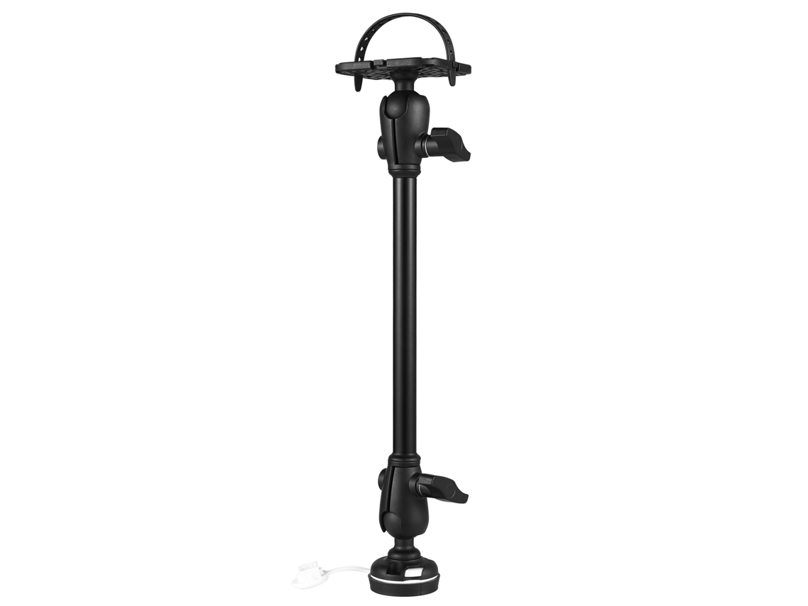 Suporte para Câmera Kayak com Base Giratória de Nylon e Alumínio