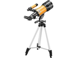 Telescópio Refrator De 70 Mm Para Crianças, Perfeito Para Observação De Estrelas E Ao Ar Livre Aquaforge