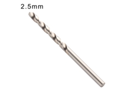Broca Helicoidal De Aço Rápido 2,5 Mm (resistente E Abrasiva)