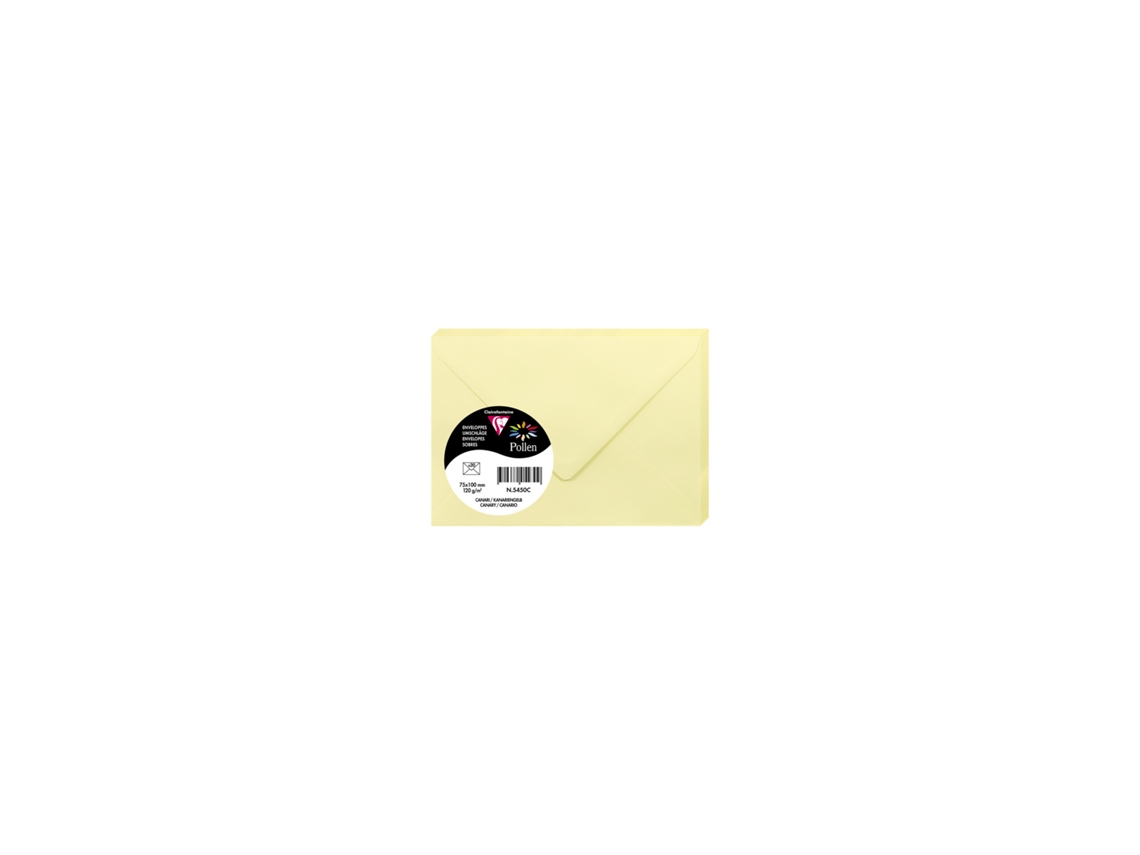 Envelope CLAIREFONTAINE Pollen X20