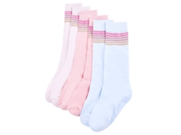 Meias Para Criança 5 Pares Ue 23-26
