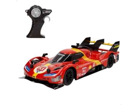 MAISTO Carro Telecomandado Ferrari 499P Lmh Campeão das 24H de Le Mans de 2023 com Luz 1:16