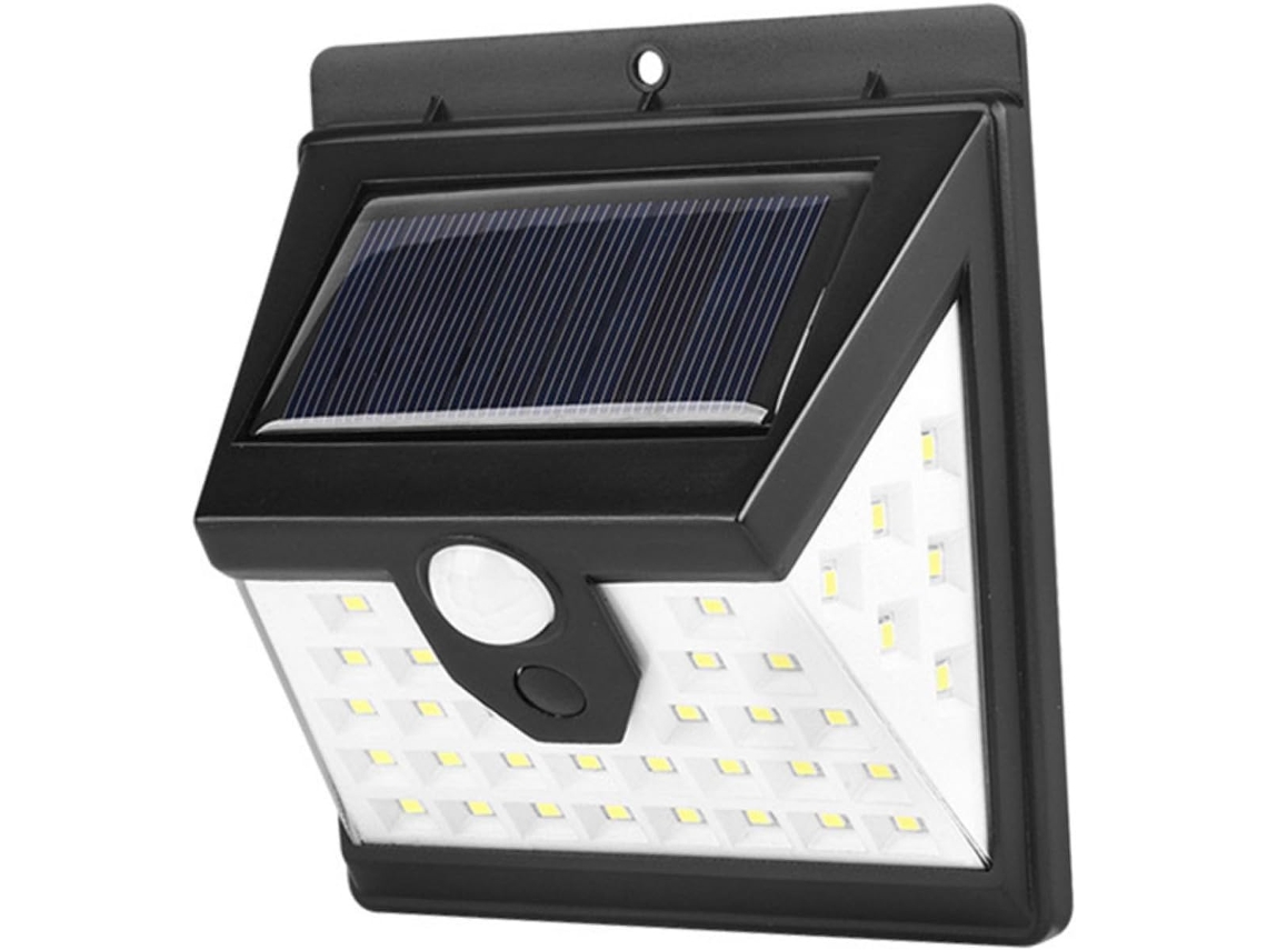 Luminária de Parede Solar Led de 2 Peças para Jardim SFUSHOS
