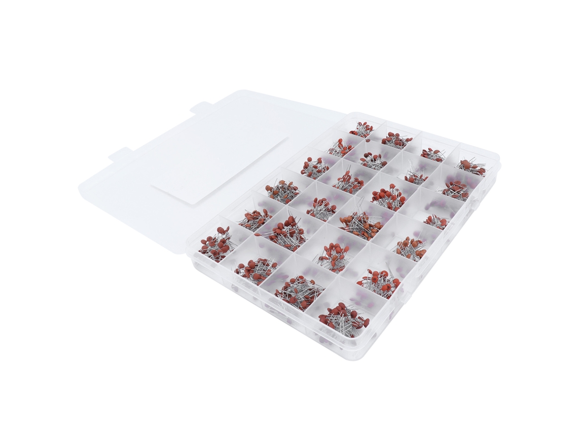 Laxiscreed Capacitores Cerâmicos De Alta Qualidade Para Diy Com Diversos Valores, Ideal Para Projetos Eletrônicos
