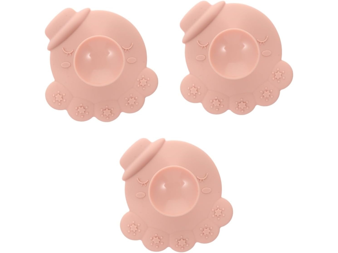 Conjunto De 3 Peças Escovas Silicone Para Banho Esponjas, Escova Esfoliante, Escova Para Loção Corporal Esfoliante