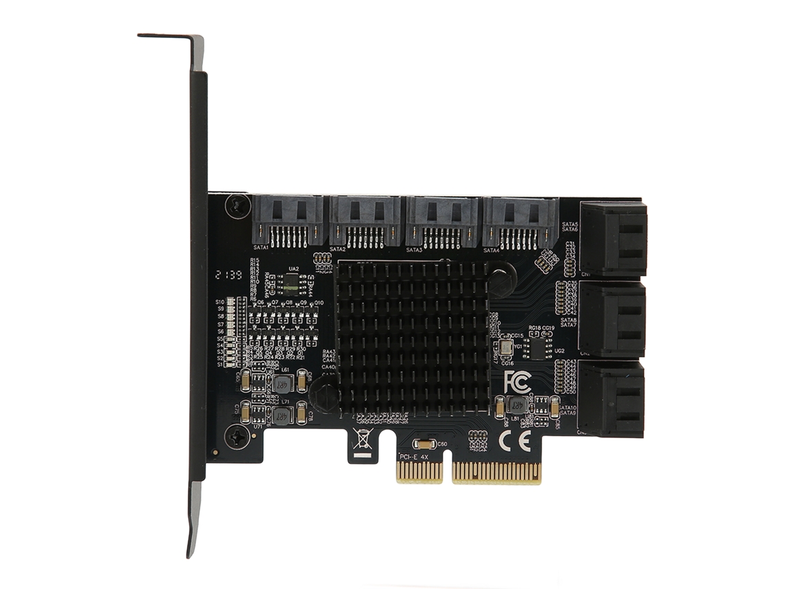 Adaptador Pcie 4x 10 Portas Sata3.0 LAXISCREED